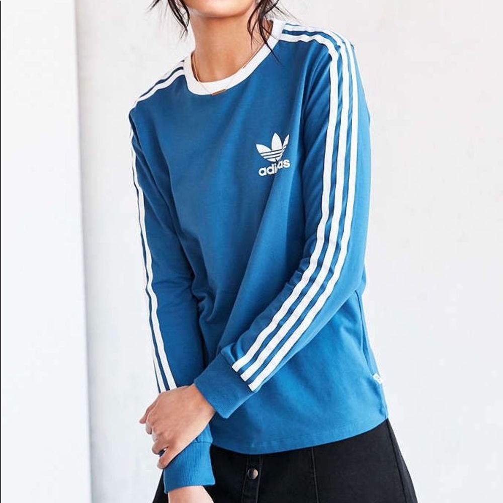 Adidas Originals 3 Stripes Long-Sleeve Tee